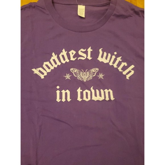 Baddest Witch in Town NWT Halloween shirt XL - Picture 2 of 3